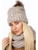 Warmes Cappuccino-Winterset C33 - Online-Shop - Boutique